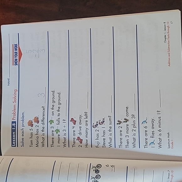 Book Spectrum Math 1 grade - Picture 7 of 16